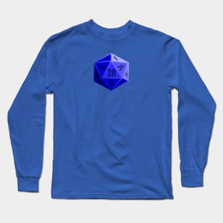 Blue D20 Long Sleeve T-Shirt